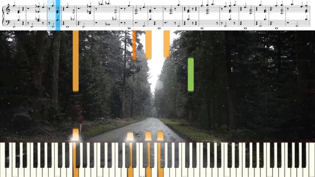 Erik Satie Gymnopédie No 2 Piano teaching смотреть онлайн