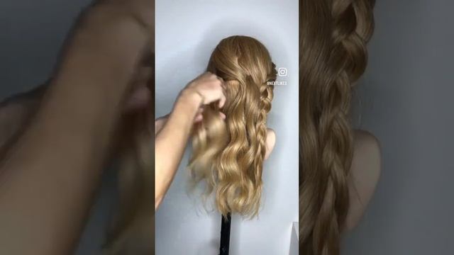 Причёска Мальвинка с плетением смотреть онлайн