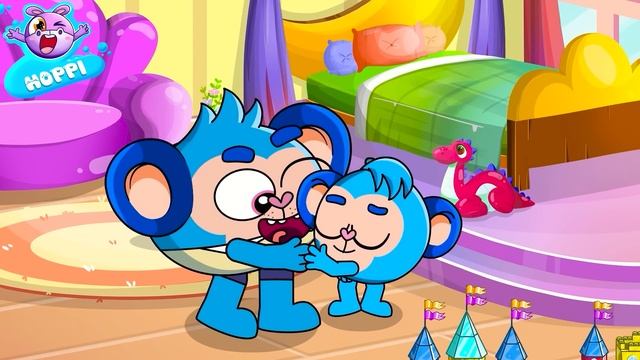 5 Color Eggs Song ? Learn Colors with Surprise Eggs ?| Hoppi Time - DooDoo | Song For Kids смотреть онлайн