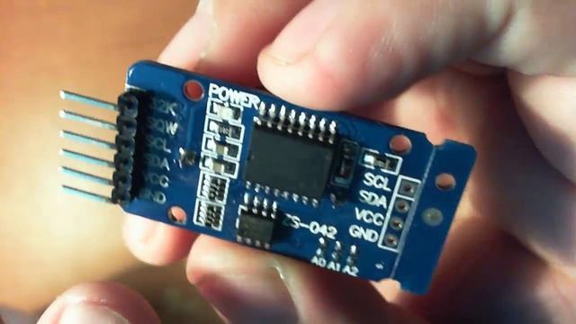 Распаковка модуль часов DS3231