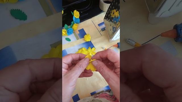 Украинский веночек из фоамирана смотреть онлайн