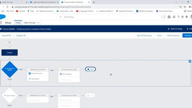 #3:- How to Create Record using Process Builder in Salesforce | Salesforce Tutorial in Hindi смотреть онлайн