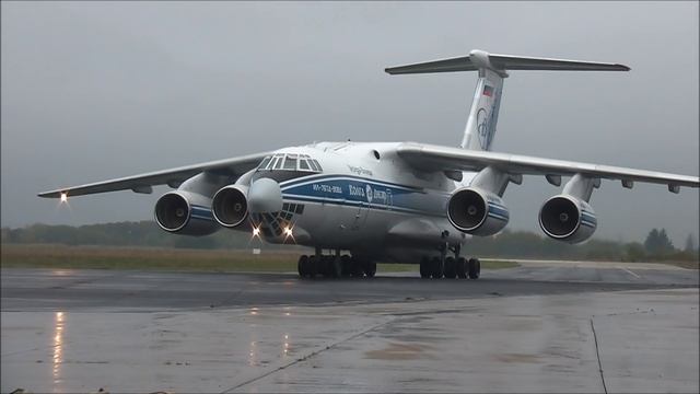 Volga-Dnepr Airlines, IL-76 TD-90VD, Sármellék Airport (LHSM) смотреть онлайн