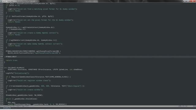 LDARE game engine - 3 Initializing OpenGL смотреть онлайн
