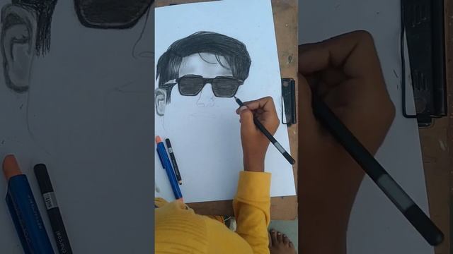 Shahid Kapoor real sketch смотреть онлайн