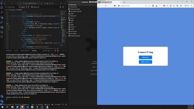 Wallet Connect Using web3 react core смотреть онлайн