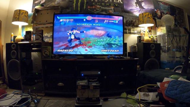 Playing Mortal Kombat Deadly Alliance (POV) смотреть онлайн