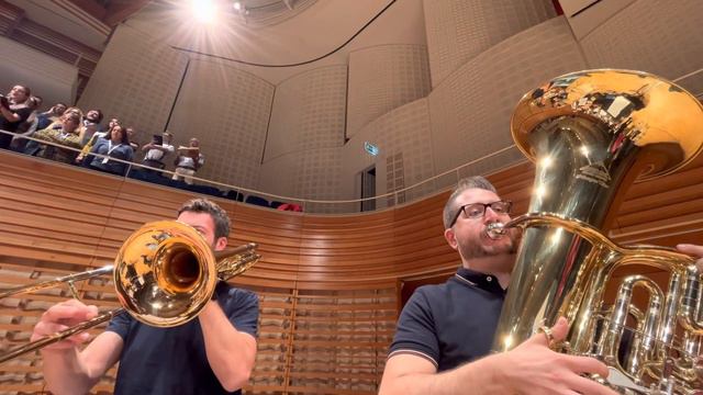 Verdi Requiem - Tuba Mirum - bass trombone and tuba смотреть онлайн