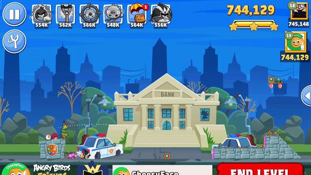 Angry Birds Friends Superbirds Tournament 1194 HighScore Level 8 Power UP смотреть онлайн