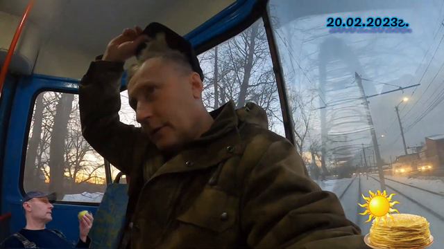 20.02.2023г. Начало масленицы / Конфета в подарок / Много детей / Опят снег 😊 смотреть онлайн