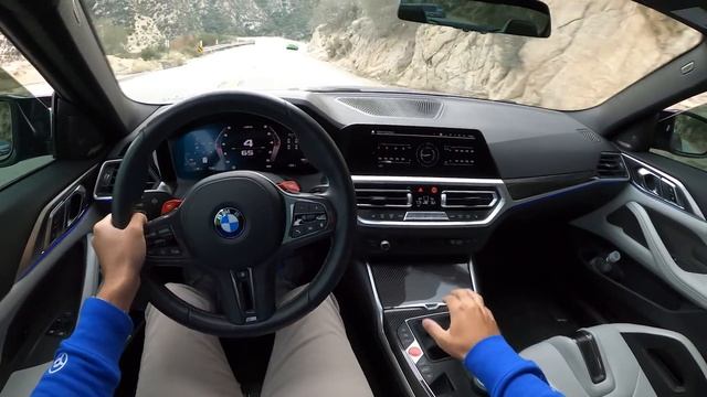 You Drive A BMW M4 G82 MANUAL To Canyon Car Meet [NEW CAR POV] смотреть онлайн