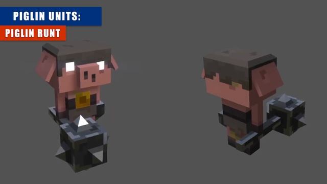 All Minecraft Legends Piglins!