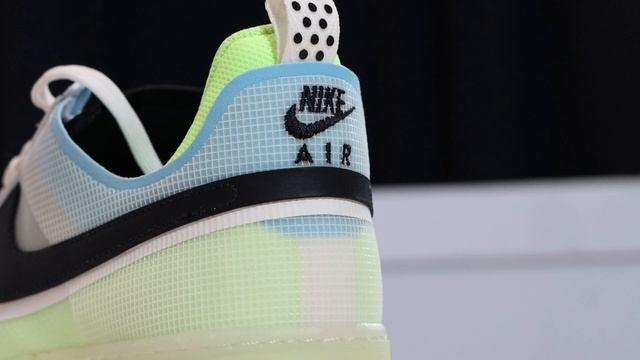 Air Force 1 React Sail Black Barely Volt On Foot Sneaker Review QuickSchopes 391 Schopes DM0573 101 смотреть онлайн