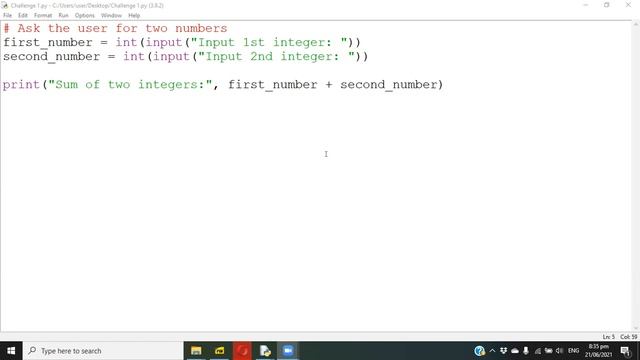 Learn Python in One Week Day 2 смотреть онлайн