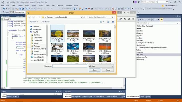 AngularJS Upload Multiple Files to ASP.Net Web API смотреть онлайн