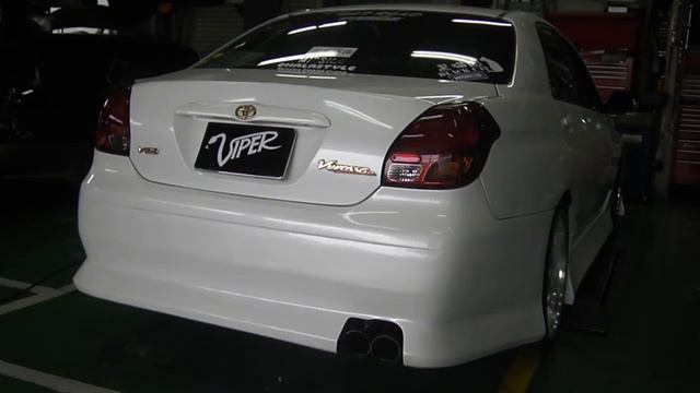 JZX110　ヴェロッサ　ﾏﾌﾗｰ　音　viper TYPE-SＳ　90Φデュアル 中間サイレンサー付 インナー付 смотреть онлайн
