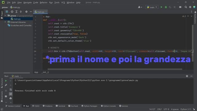 Creare una GUI moderna con Custom Tkinter in Python смотреть онлайн