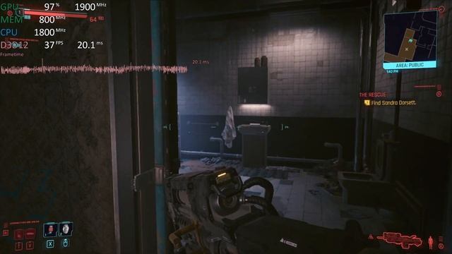 Cyberpunk 2077 on RYZEN 7 5800U Vega 8 iGPU смотреть онлайн