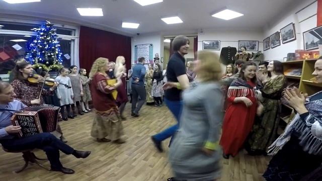 Рождественская вечёрка в Измайловской слободе 12.01.19  (танцы)