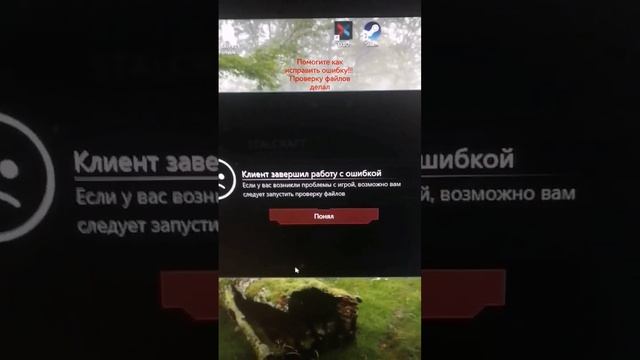 Помогите исправить ошибку! проверку файлов делал | STALCRAFT смотреть онлайн