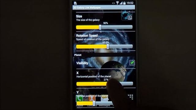 3D Galaxy Wallpaper - Free Live Wallpaper For Android Phones And Tablets