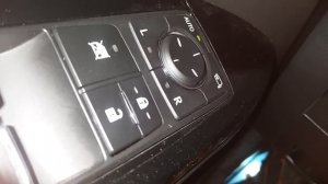 How to turn off and Turn on Auto side mirror folding Lexus LX 570 2019,