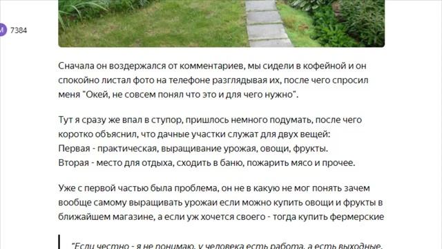 Показал американцу фото наших дачных участков, какой была его реакция, почему сказал что это глупо смотреть онлайн