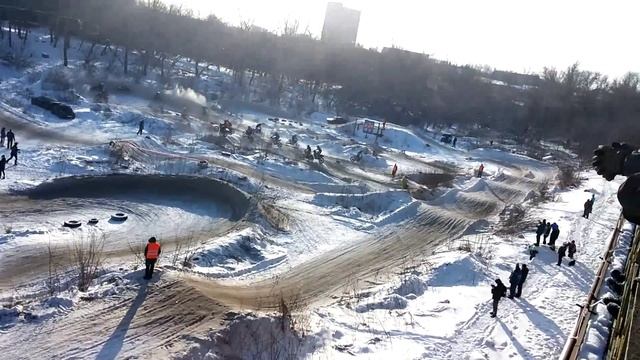 26-01-2014 Суперкросс Люберцы шипы старт первого заезда смотреть онлайн