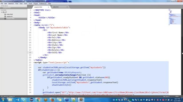 Java script CRUD Application смотреть онлайн