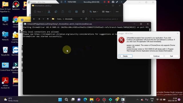 (Resolved) Session not created: This Version of Chrome Driver only supprts chrome version 100 смотреть онлайн