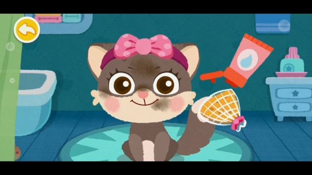Весёлые детские игры | Наряжаем зверушек | Салон красоты | Приложения для малышей смотреть онлайн