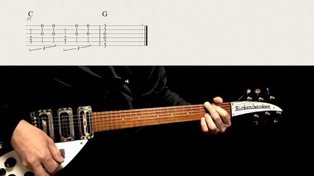 Score / TAB : I Want To Hold Your Hand 抱きしめたい - The Beatles - guitar, bass, drums смотреть онлайн