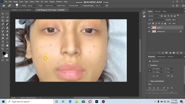 Healing Tools And Patch Tool In Adobe Photoshop CC 2022  Class 07 | Urdu/Hindi
