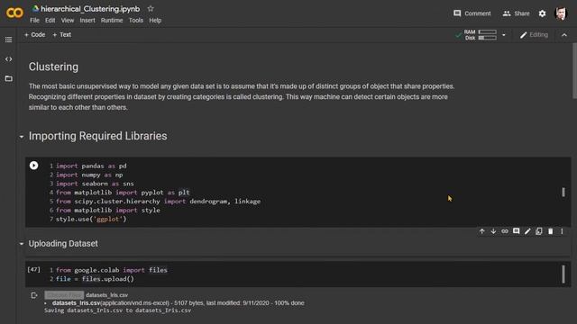 Hierarchical Clustering | Unsupervised Cluster Analysis | Python Implementation смотреть онлайн