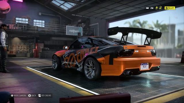 NFS HEAT Nissan 180SX Rebuilding Thrustmaster TMX Gameplay смотреть онлайн