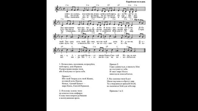 Возвеселись, воскликни. Ноты (Have fun, exclaim. Notes) смотреть онлайн