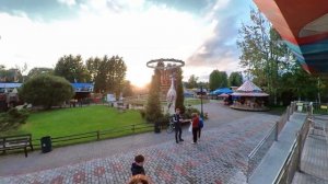 Новый аттракцион в Парке Победы СПб. Американские горки! 22.08.2021 Санкт-Петербург! Парк Победы!