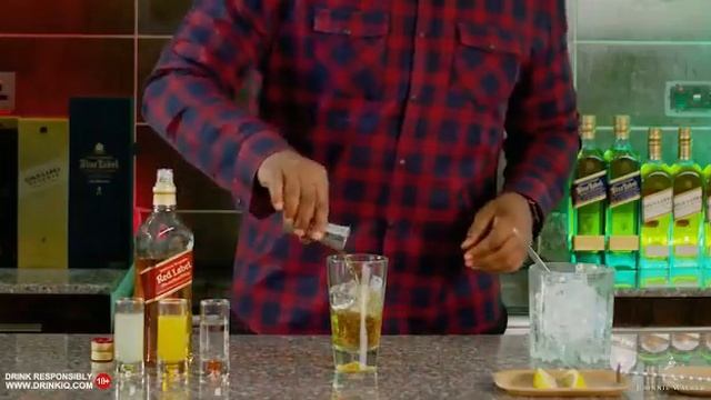 JOHNNIE WALKER RED LABEL DON JAZZY COCKTAIL RECIPE смотреть онлайн