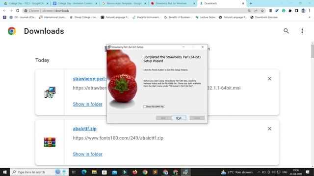 How to Install perl on windows 10 and how to RUN a Sample Program || 24th April 2023 смотреть онлайн