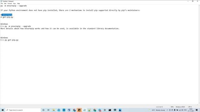 #PYTHON | No module name "pip" | Issue Fix | iCloudBabai смотреть онлайн