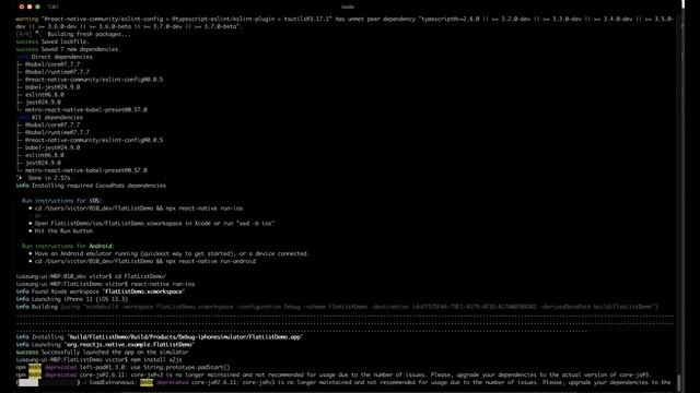 React Native FlatList Simple Example смотреть онлайн