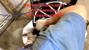 Mazda CX-5 установка датчиков давления + двойная переобувка