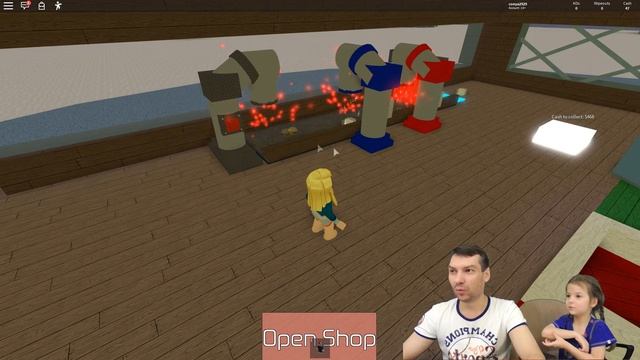 КРАСТИ КРАБ для Спанч Боба!!! Соня построила ресторан в ROBLOX /TYCCON/ смотреть онлайн
