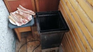 Копченая Грудинка(Подчеревок)/Как Закоптить Сало/Солим и Коптим Брюшину/Сало Горячего Копчения/SUB