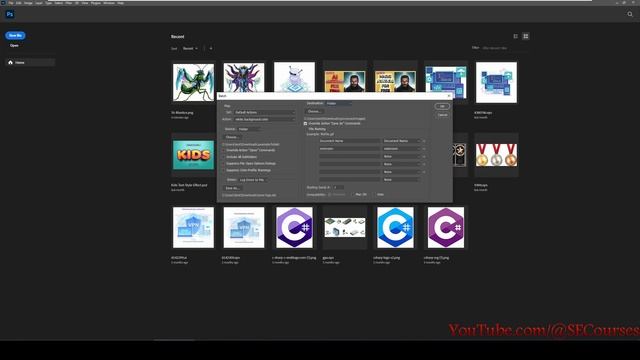 How to Automate Image Processing in Photoshop By Recording Actions and Batch Scripts смотреть онлайн