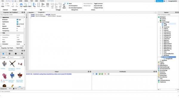 Roblox Scripting Tutorial: How to Script an Outfit Changer