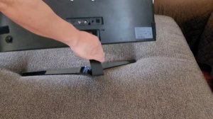 How to remove the stand of 27» SAMSUNG CURVED MONITOR.