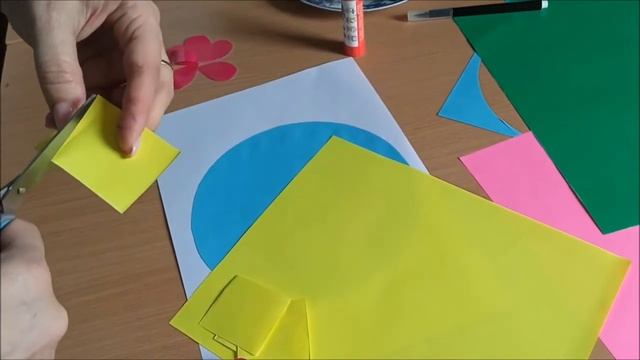 Аппликация "Нарядная планета"к 22 апреля смотреть онлайн