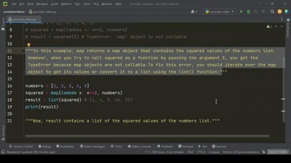 "Fixing TypeError 'map' Object Not Callable in Python"