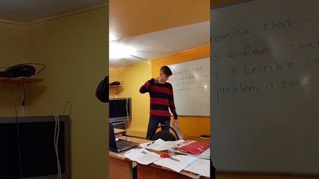 Фрагмент открытого урока английского языка в группе Pre-Intermediate 2 смотреть онлайн